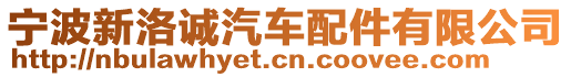 寧波新洛誠汽車配件有限公司