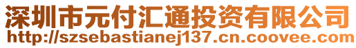 深圳市元付匯通投資有限公司