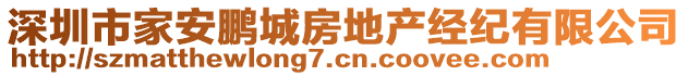 深圳市家安鵬城房地產(chǎn)經(jīng)紀(jì)有限公司