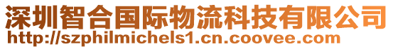 深圳智合國際物流科技有限公司