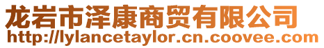 龍巖市澤康商貿有限公司