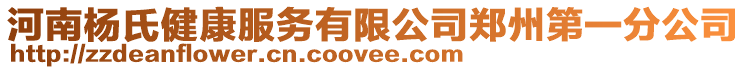 河南楊氏健康服務(wù)有限公司鄭州第一分公司