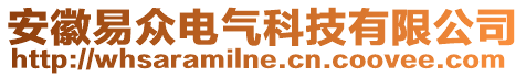 安徽易眾電氣科技有限公司