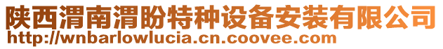 陜西渭南渭盼特種設備安裝有限公司