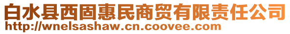 白水縣西固惠民商貿有限責任公司