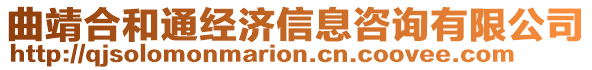 曲靖合和通經濟信息咨詢有限公司