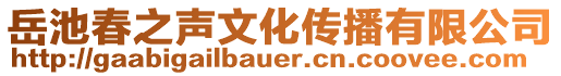 岳池春之聲文化傳播有限公司