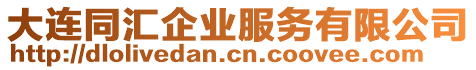 大連同匯企業(yè)服務有限公司