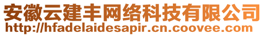 安徽云建豐網(wǎng)絡(luò)科技有限公司