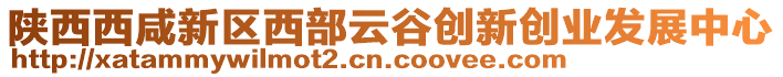 陜西西咸新區西部云谷創新創業發展中心
