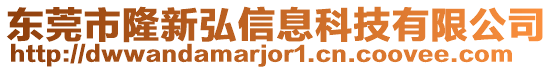 東莞市隆新弘信息科技有限公司