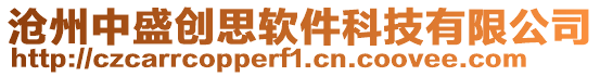 滄州中盛創思軟件科技有限公司