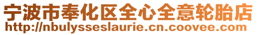 寧波市奉化區全心全意輪胎店