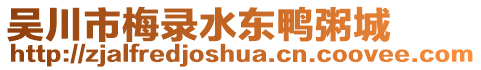 吳川市梅錄水東鴨粥城