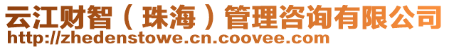 云江財(cái)智（珠海）管理咨詢有限公司