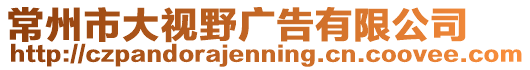 常州市大視野廣告有限公司