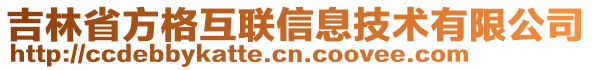 吉林省方格互聯(lián)信息技術(shù)有限公司