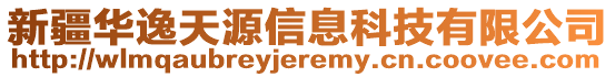 新疆華逸天源信息科技有限公司