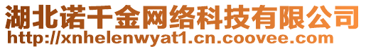 湖北諾千金網(wǎng)絡(luò)科技有限公司