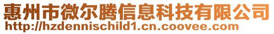 惠州市微爾騰信息科技有限公司