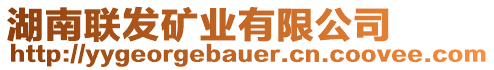 湖南聯(lián)發(fā)礦業(yè)有限公司