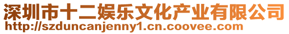 深圳市十二娛樂文化產(chǎn)業(yè)有限公司