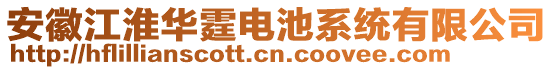 安徽江淮華霆電池系統(tǒng)有限公司