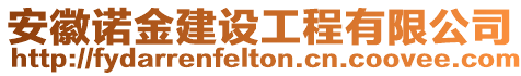 安徽諾金建設工程有限公司