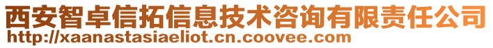 西安智卓信拓信息技術(shù)咨詢有限責(zé)任公司