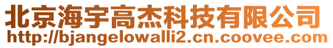 北京海宇高杰科技有限公司