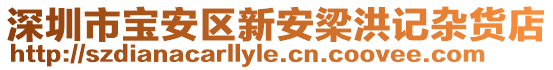 深圳市寶安區(qū)新安梁洪記雜貨店
