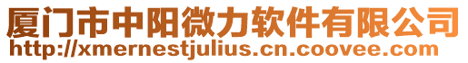 廈門市中陽微力軟件有限公司