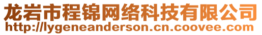 龍巖市程錦網絡科技有限公司