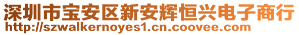 深圳市寶安區新安輝恒興電子商行