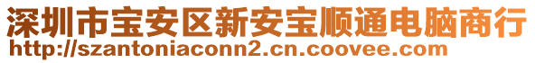 深圳市寶安區(qū)新安寶順通電腦商行