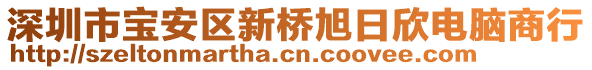 深圳市寶安區新橋旭日欣電腦商行