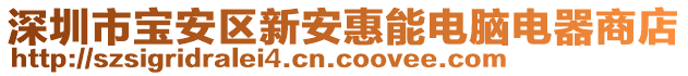 深圳市寶安區新安惠能電腦電器商店