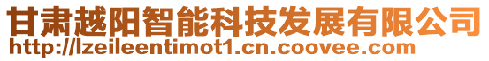 甘肅越陽智能科技發展有限公司