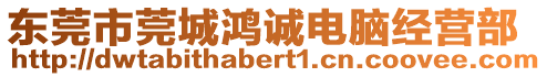 東莞市莞城鴻誠電腦經營部