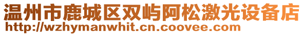 溫州市鹿城區雙嶼阿松激光設備店