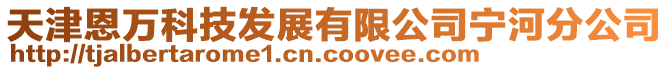 天津恩萬科技發(fā)展有限公司寧河分公司