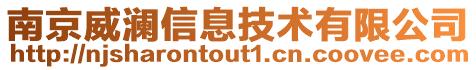 南京威瀾信息技術有限公司
