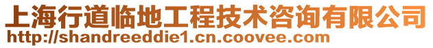 上海行道臨地工程技術(shù)咨詢(xún)有限公司