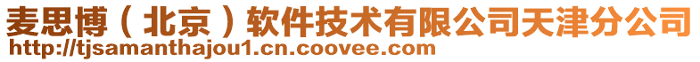 麥思博(北京)軟件技術(shù)有限公司天津分公司