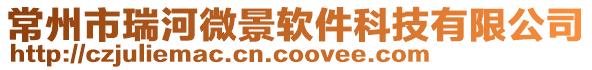 常州市瑞河微景軟件科技有限公司