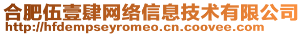 合肥伍壹肆網(wǎng)絡(luò)信息技術(shù)有限公司
