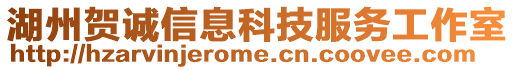 湖州賀誠信息科技服務工作室
