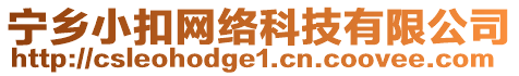 寧鄉(xiāng)小扣網絡科技有限公司