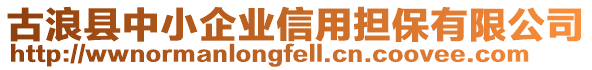 古浪縣中小企業(yè)信用擔保有限公司