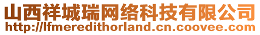 山西祥城瑞網(wǎng)絡(luò)科技有限公司